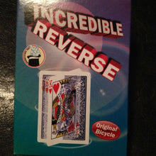 Load image into Gallery viewer, Incredible Reverse - Easy Magic Card Packet Trick - In Bicycle Card Stock!