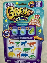 Load image into Gallery viewer, Magic Grow Capsules Turn Into Different Shapes After Placing In Water!