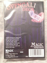 Load image into Gallery viewer, Svengali Magic Card Deck - Poker Size Red or Blue Playing Cards