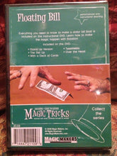 Load image into Gallery viewer, Amazing Easy to Learn Magic Tricks: Floating Bill - Includes Invisible Thread!