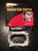 Load image into Gallery viewer, Monster Teeth - Fake Reusable Monster Teeth - Great Theatrical Makeup Prop