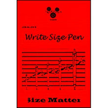 Load image into Gallery viewer, Write Size Pen by Jon Allen - A Small Pen Grows Into A Regular Size One!