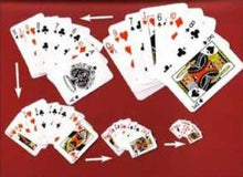 Load image into Gallery viewer, Diminishing Cards - A Fan of Cards Continues To Shrink Into Seemingly Nothing!