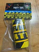 Load image into Gallery viewer, Party Tape "Warning!! 21st B-Day! Party in Progress!" - Barricade Tape - 45 Feet