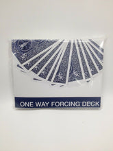 Load image into Gallery viewer, One Way Forcing Deck - Bicycle Poker Size Red or Blue Playing Cards
