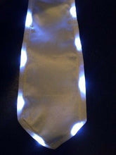Load image into Gallery viewer, Light-Up Tie - Available in black or white - Lit-Up Tie