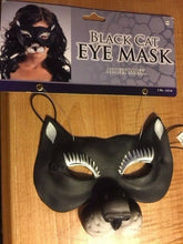 Load image into Gallery viewer, Black Cat Eye Mask - Use It For Dress Up - Halloween - Cosplay