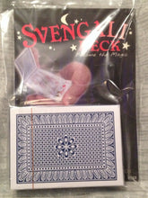 Load image into Gallery viewer, Svengali Magic Card Deck - Poker Size Red or Blue Playing Cards