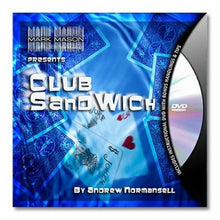 Load image into Gallery viewer, Club Sandwich by Andrew Normansell - Selected Cards Jump Between Two Jokers!