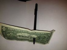 Load image into Gallery viewer, Pen Thru Bill close-up magic trick - Pen Through Dollar - Perfect Penetration