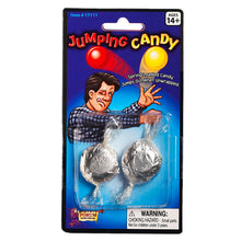 Load image into Gallery viewer, Jumping Candy - Spring Loaded Candy Jumps Out When Unwrapped - Jokes,Gags,Pranks