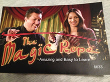 Load image into Gallery viewer, Magic Pro Rope - Magic Stiff Rope - Rope Becomes Stiff or Rigid at Will