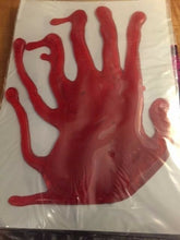 Load image into Gallery viewer, 3D Bloody Hands - Place This On A Window Or Any Glass Surface! - Very Realistic!