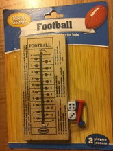 Load image into Gallery viewer, Football Travel Game - Great Table or Travel Game for Hours of Fun!