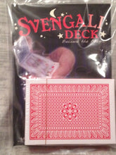 Load image into Gallery viewer, Svengali Magic Card Deck - Poker Size Red or Blue Playing Cards