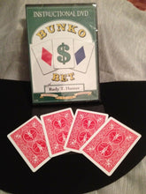 Load image into Gallery viewer, Bunko Bet Comes Complete With Bicycle Cards and DVD!