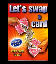 Load image into Gallery viewer, Let's Swap a Card - Bicycle Card Packet Magic Trick -  An Impossible Prediction!