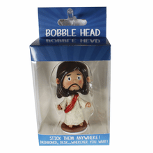 Load image into Gallery viewer, Bobble Head Jesus - Now You Can Stick Your Jesus on Your Desk or Dashboard!
