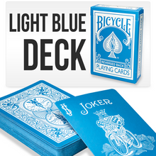 Load image into Gallery viewer, Reversed Back Bicycle Card Decks: Green / Blue / Black / Red / Yellow / Orange / Pink and Purple!