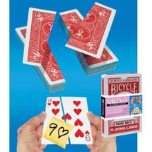 Load image into Gallery viewer, Split Deck - Jumbo Bicycle Magic Trick Card Deck - Easy To Do!