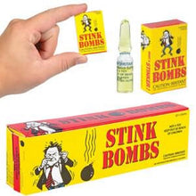 Load image into Gallery viewer, Stink Bombs - 2 Boxes Containing 3 Stink Bombs Each - Very Stinky! - Smells Like Rotten Eggs!