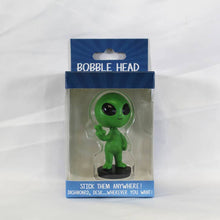 Load image into Gallery viewer, Bobble Head Alien - Now You Can Stick an Alien on Your Desk or Dashboard - Cool Cute Green Novelty Toy
