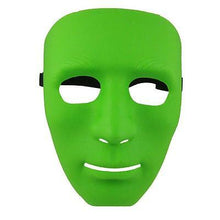 Load image into Gallery viewer, Blank Face Mask - Use It For Dress Up - Halloween - Cosplay - Your Choice of Various Colors!