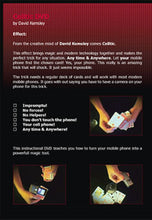 Load image into Gallery viewer, Celltic by David Kemsley - DVD - Turn Your Phone Into a Magic Prop!