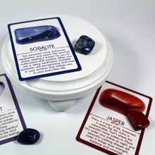 Load image into Gallery viewer, Crystal Cards - A Guide to Uses and Meanings of 54 Different Crystals!