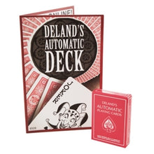 Load image into Gallery viewer, Deland's Automatic Playing Cards - Marked, Stacked and Stripped Deluxe Deck!