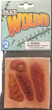 Load image into Gallery viewer, Fake Wound - Good Theatrical Makeup Prop - Apply and Remove Easily!