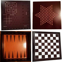 Load image into Gallery viewer, Family 10-in-1 Game Set by Cardinal - All Included in an Elegant Wooden Case!