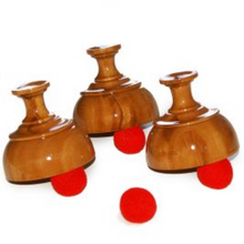 Load image into Gallery viewer, Cups & Balls - Wood - Indian style Cups and Balls - Great Craftsmanship!