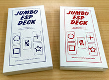 Load image into Gallery viewer, Jumbo ESP Card Deck - Includes a Booklet for Performance Ideas!