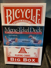 Load image into Gallery viewer, Jumbo Mene-Tekel Deck - Jumbo Bicycle Magic Trick Card Deck - Easy To Do!