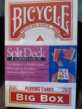 Load image into Gallery viewer, Split Deck - Jumbo Bicycle Magic Trick Card Deck - Easy To Do!