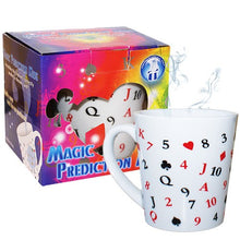 Load image into Gallery viewer, Magic Prediction Mug - What A Cool Way To Reveal A Card Selection! - Cards Included!