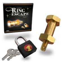 Load image into Gallery viewer, Magic Ring Escape - Professional Brass Model - Wonderful Close-up Magic