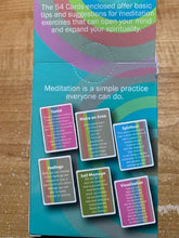 Load image into Gallery viewer, Meditation Cards - 54 Daily Meditations For Life - Start Your Day a Better Way!