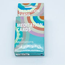 Load image into Gallery viewer, Meditation Cards - 54 Daily Meditations For Life - Start Your Day a Better Way!