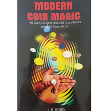 Load image into Gallery viewer, Modern Coin Magic by J. B. Bobo - paperback book