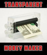 Load image into Gallery viewer, Money Maker - Magically Change Paper Into Real Money! - See Through Magic Trick!
