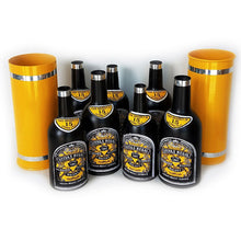 Load image into Gallery viewer, Multiplying Bottles - Set of 8 - Wine Bottles Change Places and Multiply! - Spun Aluminum