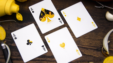 Load image into Gallery viewer, Mustard Playing Cards by Fast Food Playing Cards - Add Style to Your Card Routine!