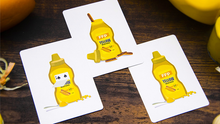 Load image into Gallery viewer, Mustard Playing Cards by Fast Food Playing Cards - Add Style to Your Card Routine!