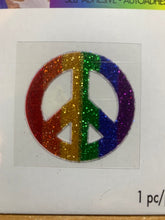 Load image into Gallery viewer, Peace Sign Body Jewelry - Self Adhesive - Easy to Apply and Remove!
