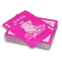Load image into Gallery viewer, Reversed Back Bicycle Card Decks: Green / Blue / Black / Red / Yellow / Orange / Pink and Purple!