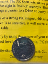 Load image into Gallery viewer, PK Shell Quarter - Use This Magnetized Shell To Perform Numerous Effects!