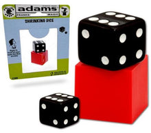 Load image into Gallery viewer, Shrinking Dice - Very Visual Close-up Magic - Very Easy To Do! - SS Adams Product Line