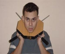 Load image into Gallery viewer, Skewered - Portable One Man Illusion - Swords Through Neck Illusion